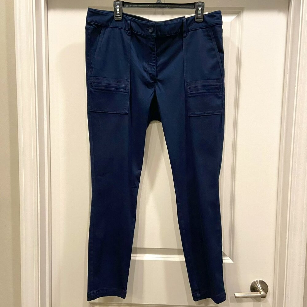 NWT LOFT Outlet Navy Ankle Pants